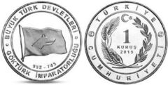 1 kuruş (Great Turkic States: Kanato Göktürk)