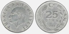 25 liras