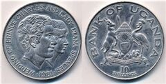 10 shillings (Royal Wedding of Charles and Diana of Wales)