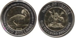 1,000 shillings (50th Anniversary of Independence)