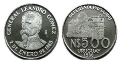 500 nuevo pesos (Defense of Paysandu)