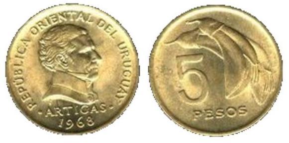 5 pesos