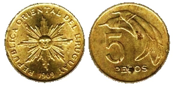 5 pesos