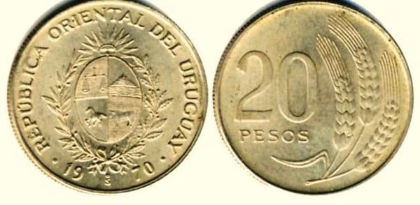 20 pesos