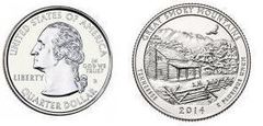 1/4 dollar (America The Beautiful - Great Smoky Mountains National Park)