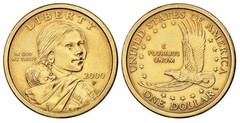 1 dollar (Sacagawea Dollar)