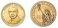 1 dollar (Presidentes de los EEUU - Warren G. Harging)