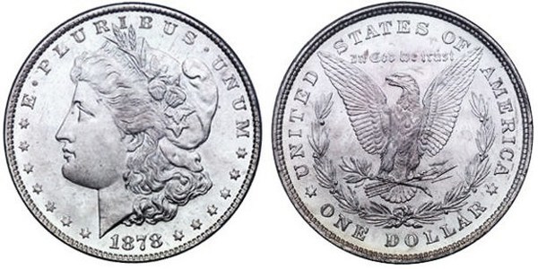 1 dollar  (Morgan Dollar)