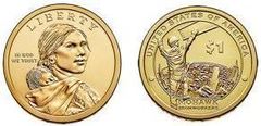 1 dollar (Sacagawea Dollar - Native American Dollar - Mohawk Ironworkers)
