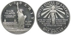 1 dollar (Centenario de la Estatua de la Libertad)
