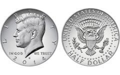 1/2 dollar (Kennedy Half Dollar)