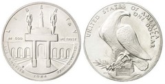 1 dollar (XXIII Juegos Olímpicos-Los Ángeles 1984)