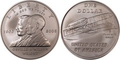 1 dollar (Centenario del Primer Vuelo de los Hermanos Wright)