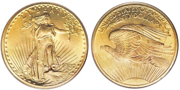 20 dollars (Saint-Gaudens, Double Eagle)