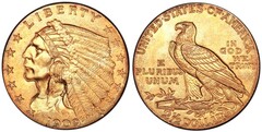 2 1/2 dollars (Indian Head-Quarter Eagle)