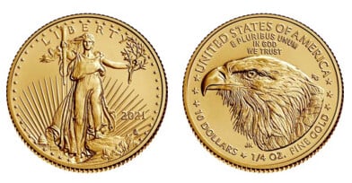 10 dollars (American Gold Eagle)