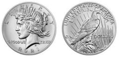 1 dollar (Centennial of the first Peace Dollar)