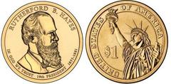 1 dollar (Presidentes de los EEUU - Rutherford B. Hayes)