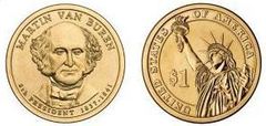 1 dollar (Presidentes de los EEUU - Martin Van Buren)