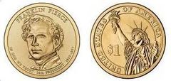 1 dollar (Presidentes de los EEUU - Franklin Pierce)
