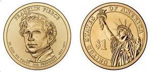 1 dollar (U.S. Presidents - Franklin Pierce)