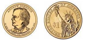 1 dollar (US Presidents - Andrew Johnson)