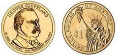 1 dollar (Presidentes de los EEUU - Grover Cleveland, 2º mandato)