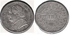 1 lira (Pio IX)