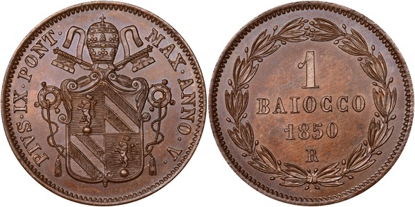 1 baiocco (Pius IX)