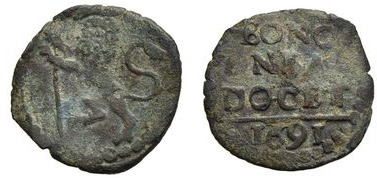 1 quattrino (Bologna-Innocent XII)