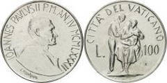 100 liras (Juan Pablo II)
