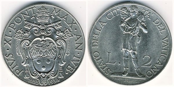 2 lire (Jubilee)