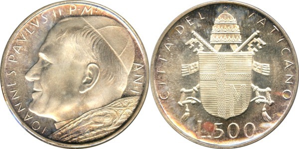 500 lire (John Paul II)