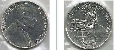 10 liras (John Paul II)