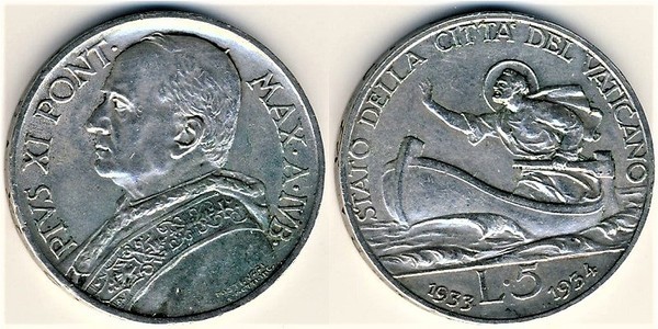 5 lire (Jubilee)