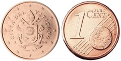 1 euro cent (Escudo Francisco I)