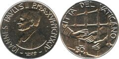 50 lire (John Paul II)