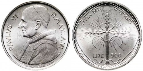 500 lire (Paul VI)