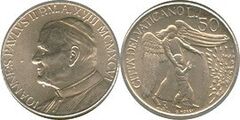 50 lire (John Paul II)