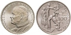 100 lire (Juan Pablo II)