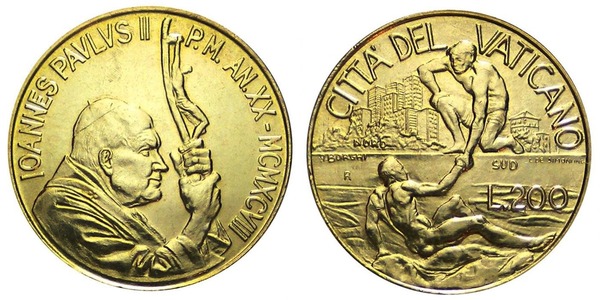 200 lire (John Paul II)