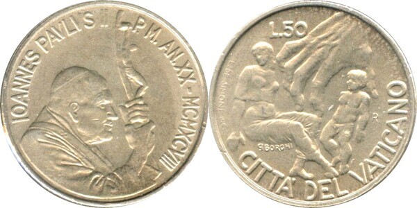 50 lire (John Paul II)