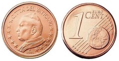 1 euro cent (Juan Pablo II)