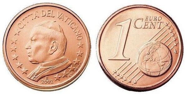 1 euro cent (John Paul II)