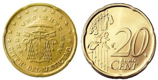 20 euro cent (Headquarters Vacant)