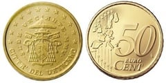 50 euro cent (Sede Vacante)