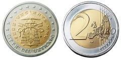 2 euro (Sede Vacante)