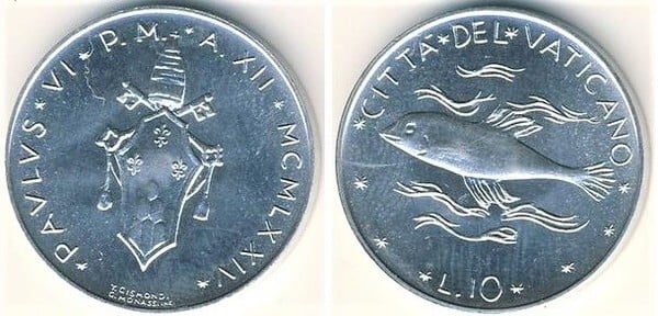 10 lire (Paul VI)