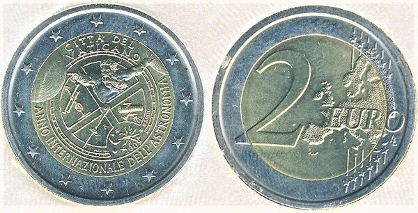 2 euro (International Year of Astronomy)