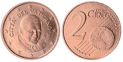 2 euro cent (Benedicto XVI)